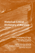Historical-Critical Dictionary of Marxism: A Selection
