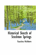 Historical Skecth of Stockton Springs