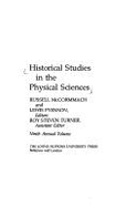 Historical Studies in the Physical Sciences. Vol. 9