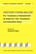 History from Below: The "Vocabulary of Elisabethville" by Andre Yav: Text, Translations and Interpretive Essay