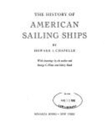 History of American Sailing Sh - Chapelle, Howard I