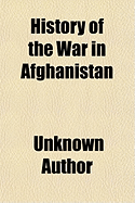 History of the War in Afghanistan