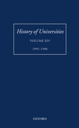 History of Universities: Volume XIV: 1995-1996