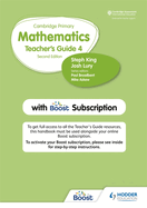 Hodder Cambridge Primary Mathematics Teacher's Guide Stage 4 with Boost Subscription