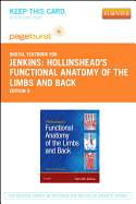Hollinshead's Functional Anatomy of the Limbs and Back - Elsevier eBook on Vitalsource (Retail Access Card) - Jenkins, David B, PhD