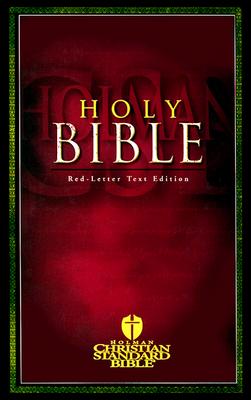 Holman Christian Standard Bible Red Letter Text Bible - 