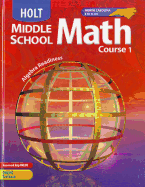 Holt, Middle School Math, North Carolina: Algebra Readiness