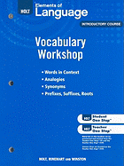 Holt Traditions Vocabulary Workshop: Vocabulary Workshop