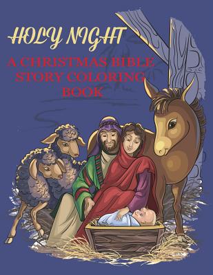 Holy Night, A Christmas Bible Coloring Book - Dp Kids