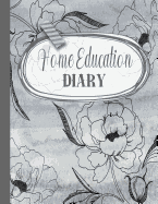 Home education diary: The comprehensive undated planner for home educators to plan and record the academic year in a personalised manner - Unicorn cover art design