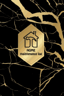 Home Maintenance Log: Home Maintenance Log for a Template to Keep Track of Renovation Repairs and Service for Home, Office, Building: Marble Cover