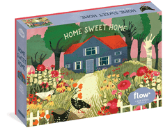 Home Sweet Home 1,000-Piece Puzzle: (Flow) for Adults Families Picture Quote Mindfulness Game Gift Jigsaw 26 3/8" x 18 7/8"