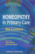 Homeopathy: In Primary Care