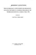 Homeric Questions: Essays in Philology, Ancient History and Archaeology