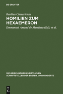 Homilien zum Hexaemeron