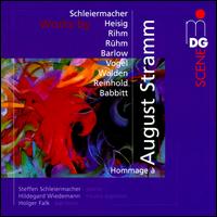 Hommage  August Stramm - Dorothea Hemken (viola); Hildegard Wiedemann (mezzo-soprano); Holger Falk (baritone); Ralf Mielke (flute);...