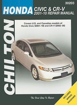 Honda Civic & CR-V 2001-10 Repair Manual - Maddox, Robert