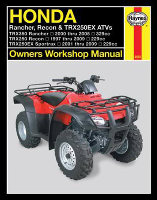 Honda Rancher, Recon & TRX250EX ATVs (97 - 09) - Ahlstrand, Alan