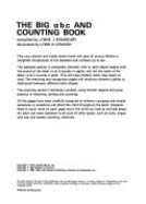 Honey Bear ABC and Counting Book - Bradbury, Lynne J