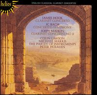 Hook: Clarinet Concerto; JC Bach: Concerted Symphony; Mahon: Clarinet Concerto No. 2 - Colin Lawson (basset horn); Colin Lawson (clarinet); Michael Harris (basset horn); Parley of Instruments;...