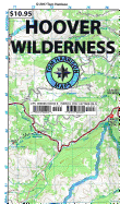 Hoover Wilderness Region Trail Map: Twin Lakes, Lundy Lake, Bridgeport, Green Creek, Virginia Lakes, Buckeye Creek, Leavitt Meadows, Matterhorn Peak, Yosemite North Boundary: Shaded-Relief Topo Map