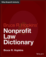 Hopkins' Nonprofit Law Dictionary