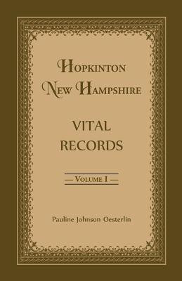 Hopkinton, New Hampshire, Vital Records, Volume 1 - Oesterlin, Pauline Johnson