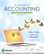 Horngren's Accounting: The Managerial Chapters Plus Mylab Accounting with Pearson Etext -- Access Card Package