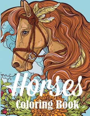 Horses Coloring Book - Creative Coloring