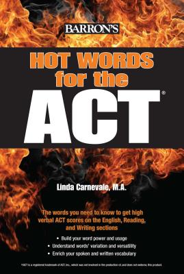 Hot Words for the Act - Carnevale, Linda
