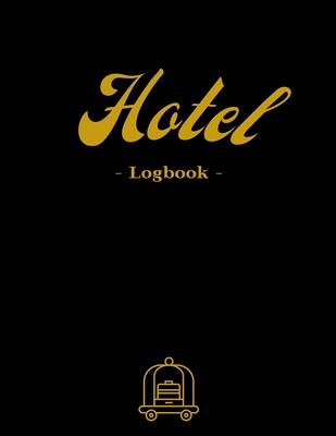 Hotel Logbook: Keep track of all the reservations! - 6000 entries - White paper - Large format 8.5 x 11 inches - 200 pages - Numbered Pages and Blank Content - Paws, Pink