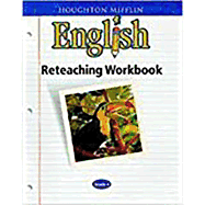 Houghton Mifflin English: Reteaching Workbook Grade 3