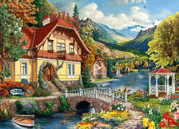 House by the Pond Jigsaw