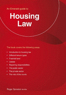 Housing Law: An Emerald Guide