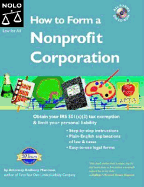 How to Form a Nonprofit Corporation "With CD"