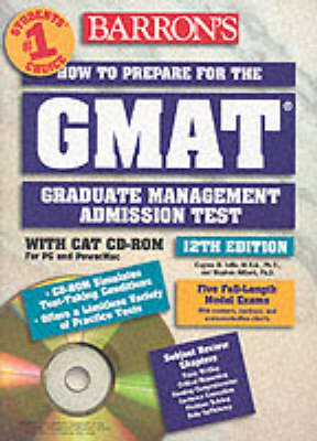 How to Prepare for the Graduate Management Admission Test W/CD-ROM - Hilbert, Stephen, Ph.D., and Jaffe, Eugene D, Ph.D.