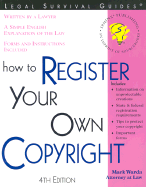 How to Register Your Own Copyright