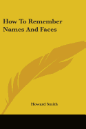 How To Remember Names And Faces