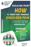 How to treat and manage shoulder pain: The Solution & Prevention with Recommended Exercises
