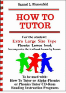 How to Tutor Large Size Type Student Lesson Book