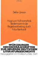 Hugo Von Hofmannsthals Jedermann? in Der Regiebearbeitung Durch Max Reinhardt