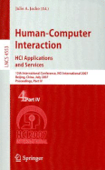 Human-Computer Interaction. Hci Applications and Services: 12th International Conference, Hci International 2007, Beijing, China, July 22-27, 2007, Proceedings, Part IV