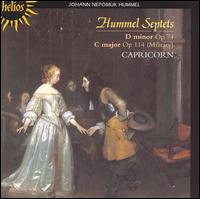Hummel: Septet D minor, Op. 74; Septet C major, Op. 114 (Military) - Capricorn