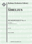 Humoresque No. 4: Conductor Score