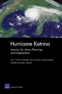Hurricane Katrina: Lessons for Army Planning and Operations