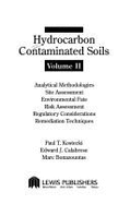Hydrocarbon Contaminated Soils, Volume II