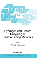 Hydrogen and Helium Recycling at Plasma Facing Materials