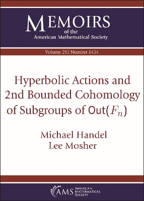Hyperbolic Actions and 2nd Bounded Cohomology of Subgroups of $\textrm {Out}(F_n)$ - Handel, Michael, and Mosher, Lee