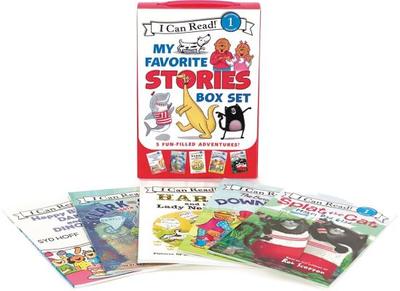 I Can Read My Favorite Stories Box Set: Happy Birthday, Danny and the Dinosaur!; Clark the Shark: Tooth Trouble; Harry and the Lady Next Door; The Berenstain Bears: Down on the Farm; Splat the Cat Makes Dad Glad - Drummond, Ree, and Hale, Bruce, and Hoff, Syd, and Scotton, Rob