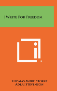 I Write for Freedom